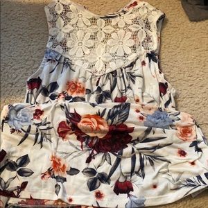 Floral Tank Top